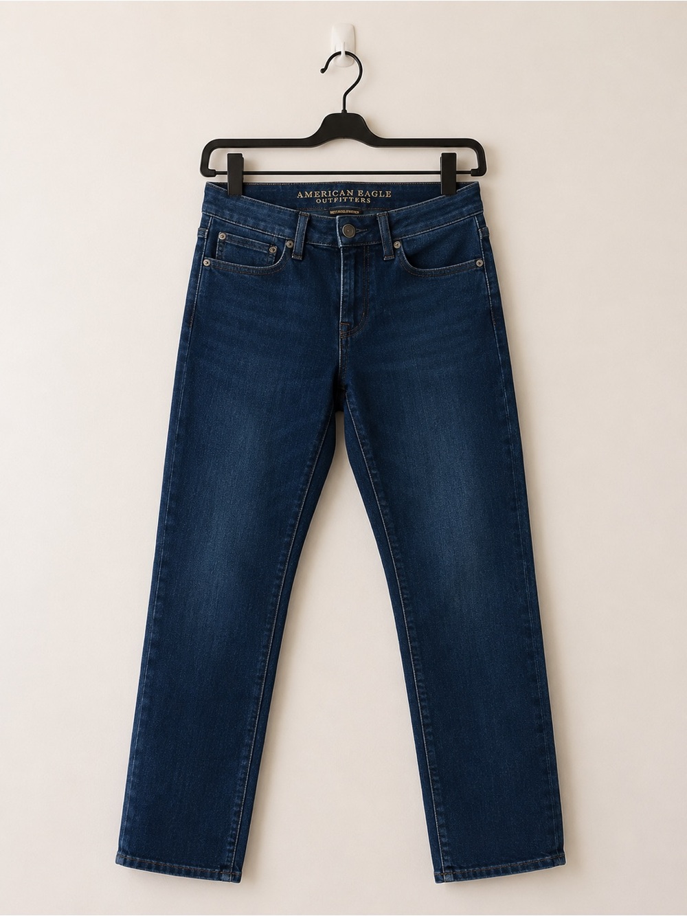 American eagle 360 degree extreme flex skinny jeans size 28 × 28 blue jeans
